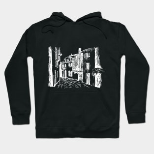 A unique gift with an urban landscape. Hoodie